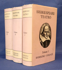 Shakespeare, Teatro. 3 Volumi
