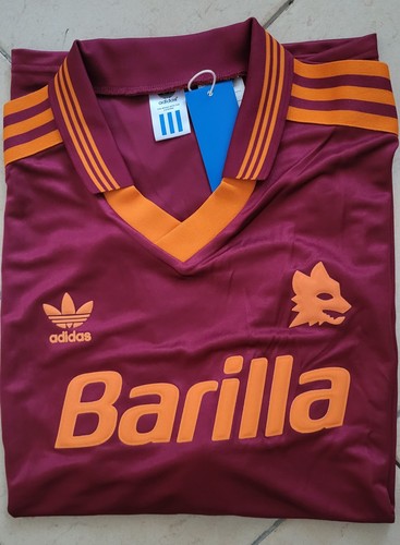 Maglia roma 1992 1993 home - 1992/1993, xl