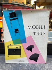MOBILI TIPO Roberto Aloi Hoepli 1956 libro book vintage Giò Ponti Mollino