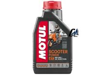 MOTUL OLIO SCOOTER POWER 2T LUBRIFICANTE MISCELA MOTO 100% SINTETICO ANTI-FUMO
