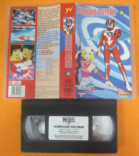 Vhs film hurricane polymar - film,
