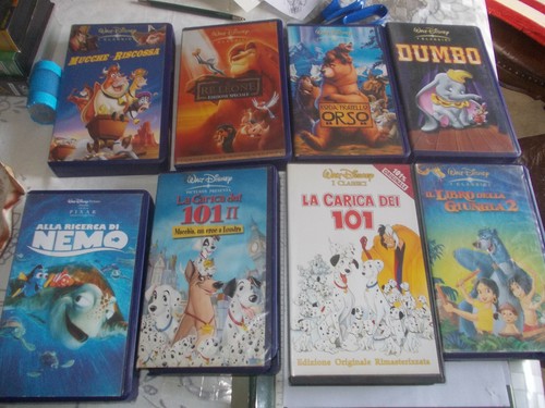 Lotto 14 vhs classici - lotto, (classici