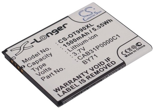 Batteria per alcatel one - 3,7,