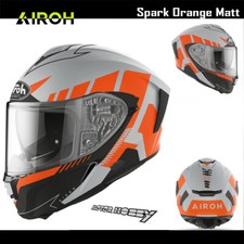 CASCO INTEGRALE STRADALE AIROH SPARK RISE ORANGE MATT