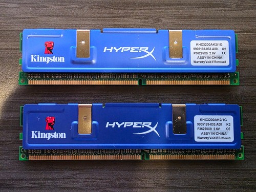Kingston hyperx 2x512 - 1, gb