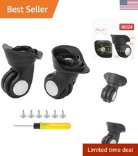 Ruota girevole nera per