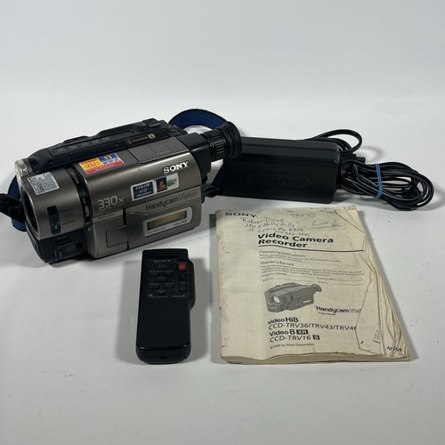 Sony handycam ccd trv43 vision - sony,