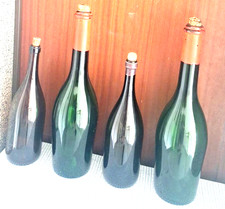 BOTTIGLIE  Set da 4  vuote per vino - vintage