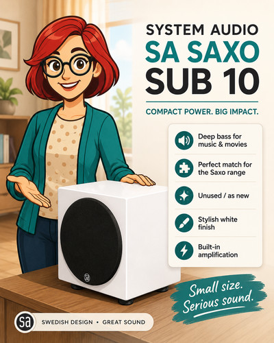 System audio saxo sub 10 - audio, sa