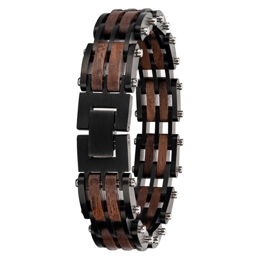 Bracciale legno naturale - legno,