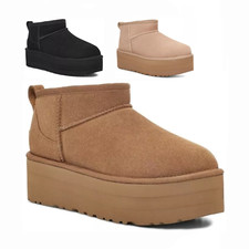Stivali UGG donna classici ultra mini platform autentici con scatola originale 1135092