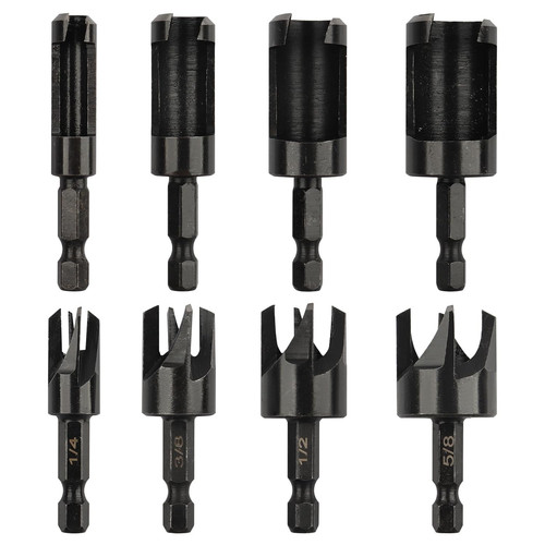 Pack wood plug cutter drill - 8,