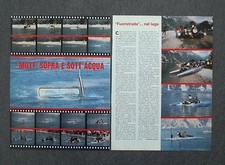 AE45 - Clipping-Ritaglio -1978 - "MUTT" , FUORISTRADA...NEL LAGO