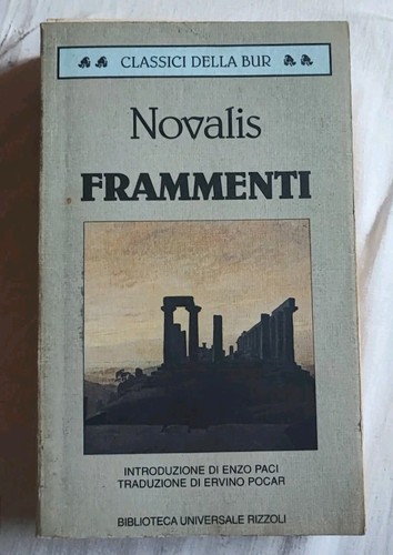 Frammenti novalis i - "frammenti", di