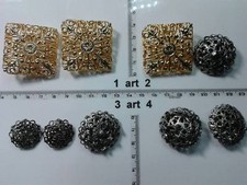 1 lotto bottoni gioiello