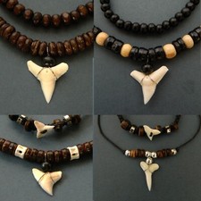 Collana denti squalo set - collana,