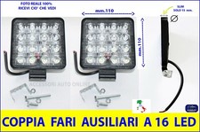 Fari Led Anteriori per Fiat Panda 4x4 Sisley tuning Fuoristrada Luci Fendinebbia