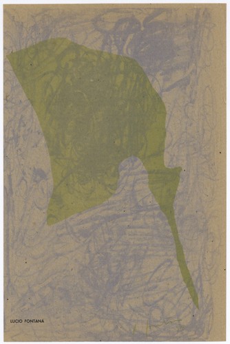 Lucio fontana original - lucio,