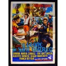 manifesto IL LEONE DI SAN MARCO gordon scott canale bettoia battaglia A270