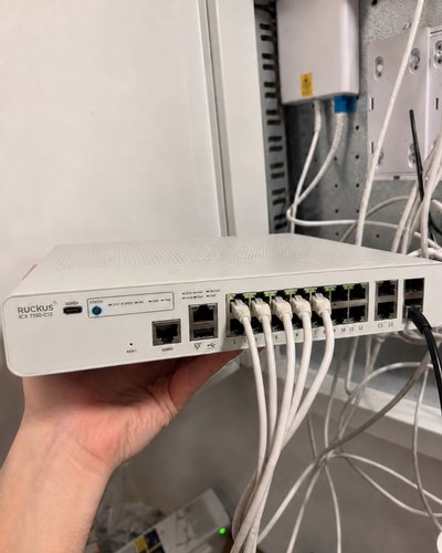 Ruckus icx7150 c12p switch - ruckus,