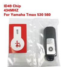 CHIAVE ELETTRONICA YAMAHA TMAX T MAX 530 560 DUE PULSANTI CON CHIP SCOOTER MOTO