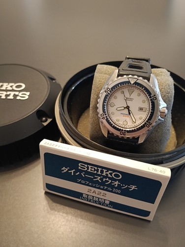 Seiko 2a22 0180 professional - seiko,