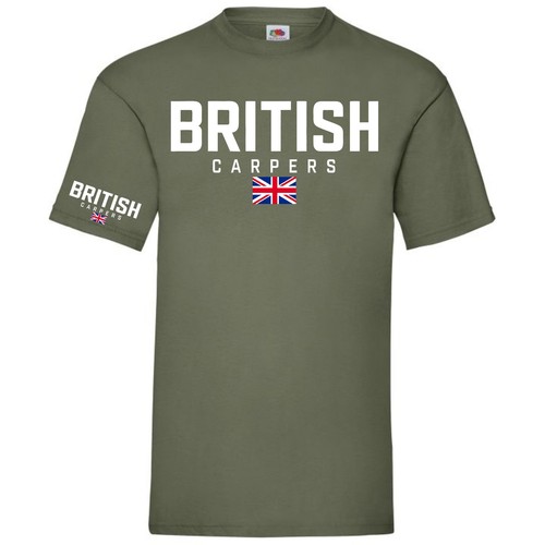 Maglietta british carpers - british,