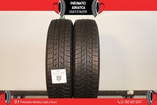2 PNEUMATICI USATI GOODYEAR 205/75 R16 INVERNALE 96% TESTATE ADRIATICA