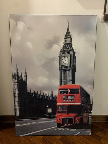 Quadro legno con - in,