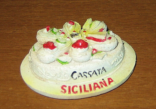 Calamita frigo dolce cassata - dolce,
