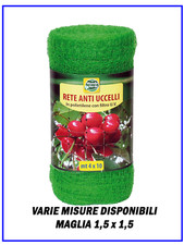 rete antiuccelli anti uccelli