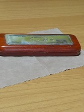 ASTUCCIO PORTAPENNE IN RADICA E ARGENTO