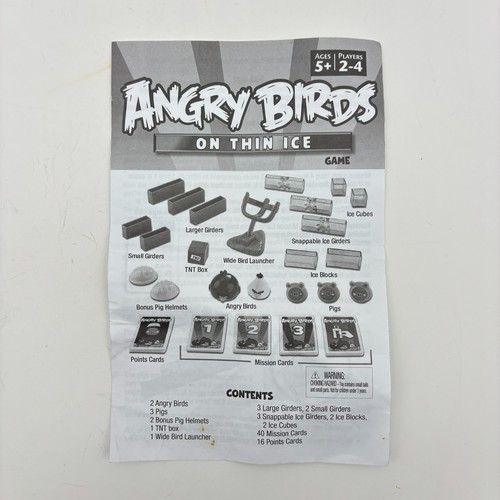 Angry birds thin ice - angry,