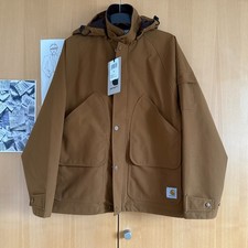 carhartt wip field utility jacket parka velluto a coste jas giacca giubbotto giacca antipioggia nuovo