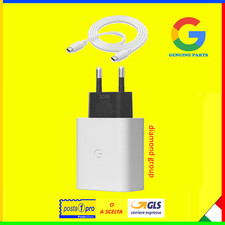ALIMENTATORE CARICABATTERIA GOOGLE 30W ORIGINALE USB-C CHARGER + CAVO OMAGGIO ?