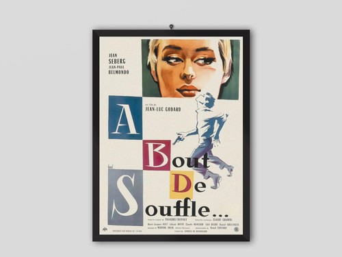 Poster francese senza fiato