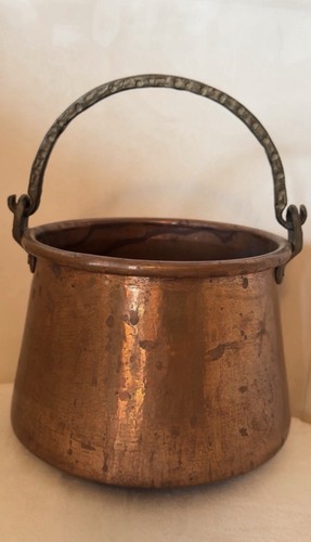 Antico bollitore rame - in,