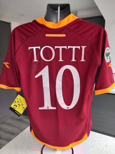 Camicia diadora firmata totti - camicia,
