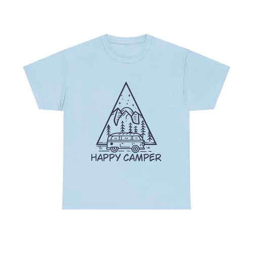 Shirt unisex happy camper - t-shirt,