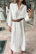 Abito camicia donna Zara nuovo