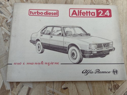 Uso manutenzione alfa romeo - uso,