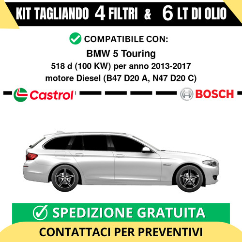 Tagliando filtri bosch 6 - bosch,