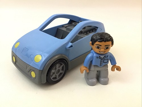 Lego duplo auto blu - blu, dal