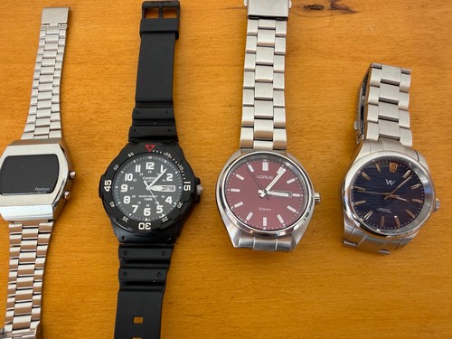 Lotto orologi casio - di, 4