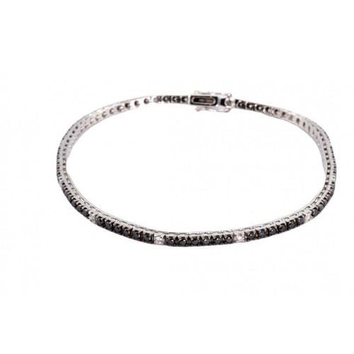 Bracciale tennis oro - bracciale, in