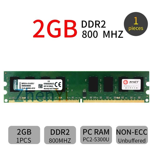 Per kingston ddr2 - gb,