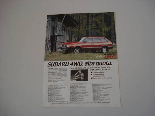 Advertising pubblicità 1982 - pubblicità,