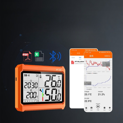 Misuratore temperatura - misuratore, di