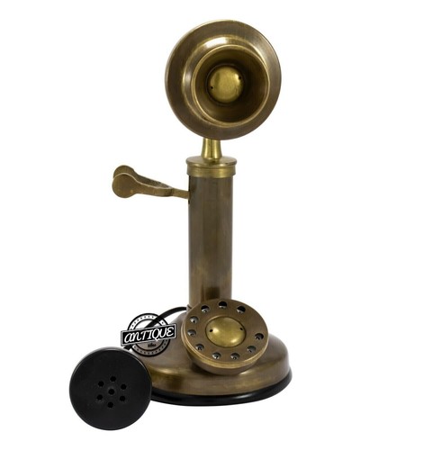 Antico telefono candela - telefono,