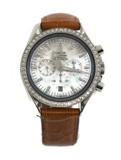 OMEGA Speedmaster Broad Arrow Diamante Madreperla Acciaio Inox Orologio 3555.75
